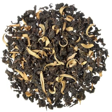 TEA SHOP - Té Oolong (azul) Azahar Oolong 100g - 50 Tazas - Formato a Granel - En Hojas - Digestivo y Detox