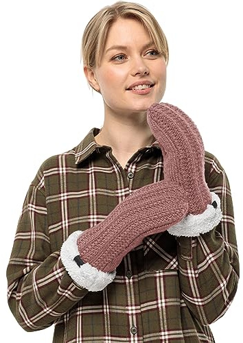 Jack Wolfskin Damen Highloft Knit Mitten W Handschuh