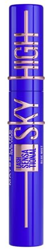 Maybelline New York Mascara Ciglia Sensazionali Sky High, Volumizzante e Allungante, Definisce le Ciglia, Blue Mist, 7,2 ml