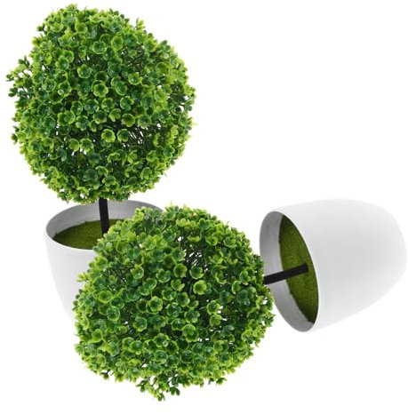 KITANDOVE 2sets Künstliche Pflanze Dekorative Bonsai Gefälschte Topiary Für 2 Stücke * 2
