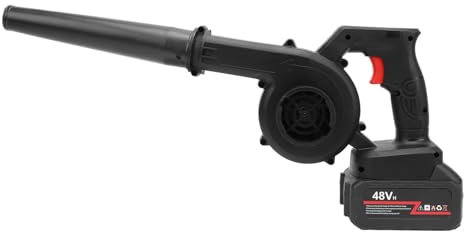 Soffiatore per Foglie Senza Fili Kit Aspirafoglie Elettrico Ad Alta Potenza per Prati e Giardini (Spina europea)