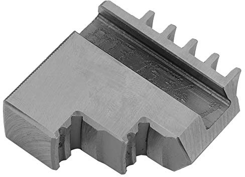 ZJchao Torno de Metal, par de 3 Piezas K11-80 Juego de Portabrocas de Mordaza Exterior Mandíbulas de Mandril de Torno Mandíbulas de Mandril de de Metal Autocentrantes Herramienta de Procesamiento de