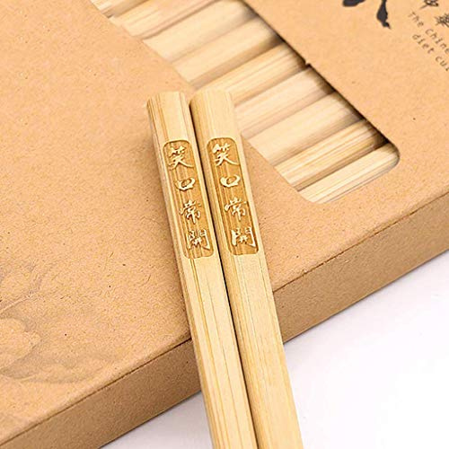 Palillos, Palillos chinos de madera. Juego regalo con estuche. 20 pares palillos C,B(B)
