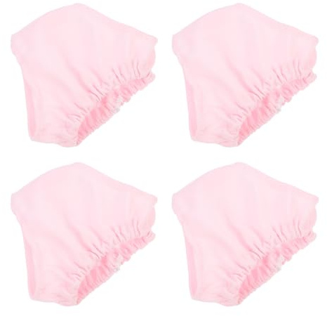 HEALSOPTHY Ensemble de 4 Culottes pour Poupée 18 Pouces sous-vêtements Poupée en Tissu Sûr Accessoires de Costume Rose pour Jeux D’Imitation