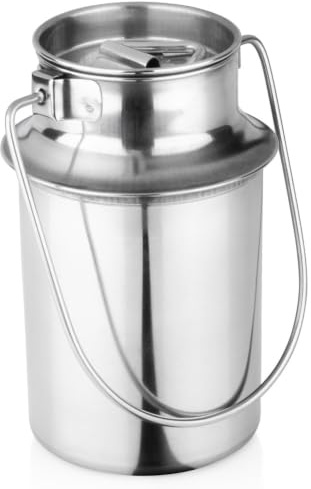 Vilde Pichet à lait avec couvercle et poignée pratique, 1 l