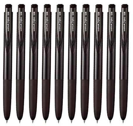 三菱鉛筆 RT1 – 0.38 mm Black Pack of 10