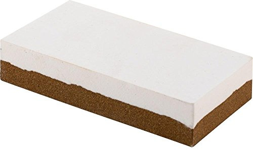 Müller 359 Pierre à aiguiser Super Arkansas 100x50x20mm, Blanc/Brun