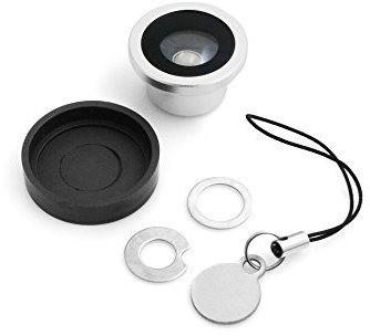 System-S Universal Lens 0.4x Fisheye Lens Magnetic Mount for Smartphone Tablet