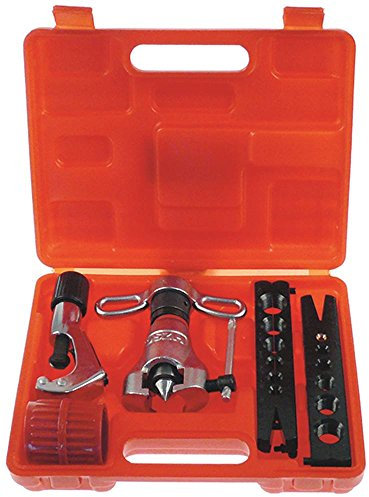 Appareil à évaser avec excentrique avec coupe-tube pour tubes de 6, 8, 10, 12, 16, 19 mm avec coupe-tube