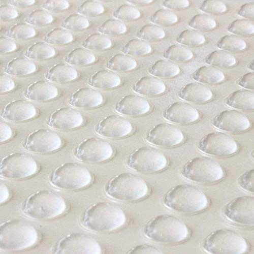 Eastbuy Klar Gummifüße - 100st Halbkreis Self-Adhesive Silikon Füße Pads Stoßstangen Türbeschläge Pad (8x2.5mm)