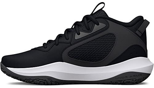 Under Armour Unisex basketskor, svart, 47 EU