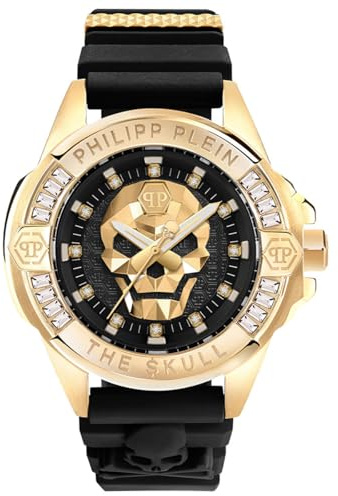 Philipp Plein Unisex-Uhren Analog Quarz