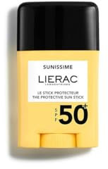 Lierac - Sunissime - Le Stick Protecteur Visage & Zones Sensibles 10g - Soin Solaire Zones Sensibles - Protège - Anti-âge - Application facile - Texture non grasse - Non collante