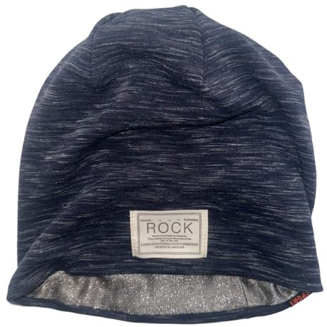 LukyTrge EMF Protection Beanies Cap, Unisex Faraday Hat, Microwave Radiation Blocking Stretch Cap Dark Blue