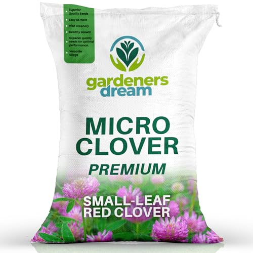 250g Premium Red Clover Grass Seed for Eco-Friendly Lawns - Drought Resistant, Nitrogen Fixing Garden Ground Cover - for Low Maintenance, Bee Friendly Gardens and Organic Farming (Covers 50m²)