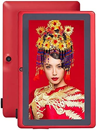Tablet da 7 pollici, Android 8.1, display IPS HD in ardesia, processore quad-core, 8MP+13MP, Wi-Fi, GPS, FM, OTG, cavità audio con doppio altoparlante. Rosa, rosso, nero, blu, grigio., B, 12