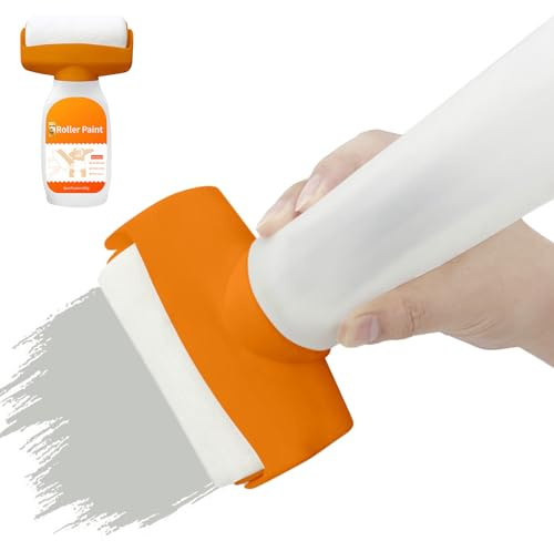 Paint Roller Small - 500g Ceiling Paint Roller | House Surfaces Repair Supplies for Furniture Door Cabinet Repair Wood Indoor Outdoor Surfaces Living Room Bedroom Kitchen Bathroom