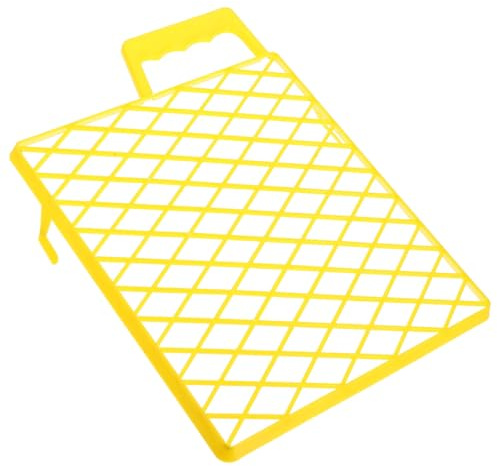 PartyKindom Plastic Paint Screen Mesh for Tray 8.5 Inch Paint Roller Grid Pad for Bucket Plastic Grid Pad for Home