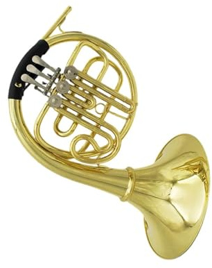 Waldhorn Anfängerinstrument B Waldhorn Drei Klappen Vier F Einreihig Doppelt Geteilt Blasinstrument(4)