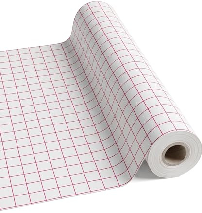 Transferfolie Plotter 30.5cm x 1500cm für Cricut,Silhouette Cameo | Übertragungsfolie Plotter für Partydekoration Becher Fenster