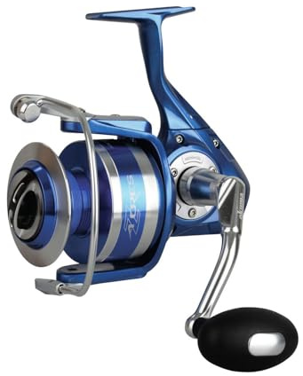 Okuma Azores S-8000 Meeresrolle 310m 0,45mm Schnurfassung, Spinnrolle, Angelrolle zum Spinnfischen & Meeresangeln, Rolle, Salzwasserrolle, Pilkrolle, Rollen zum Meeresfischen