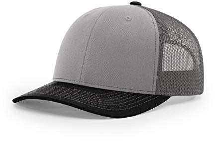Richardson. Grey/ Charcoal/ Black. Adjustable. 112. 00739845898403
