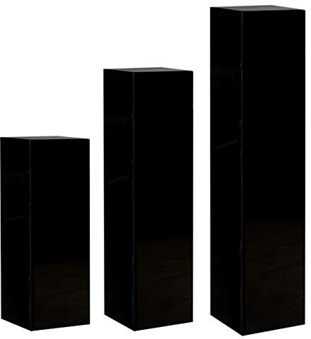 Casablanca Säule Solid schwarz glänzendH.100cm