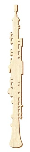 Oboe - Oboe de madera (31 cm, 100 unidades)