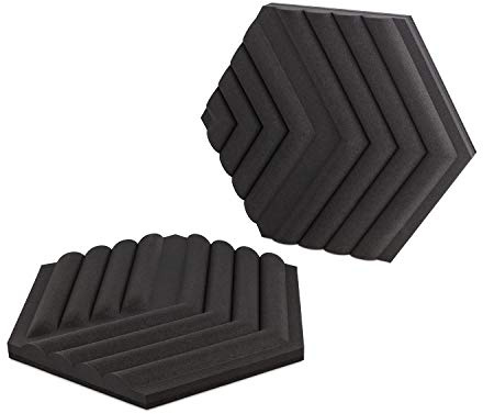 Elgato Wave Panels Extension Set (Schwarz) - 2 Schalldämmende Module, Dual-Density-Schaumstoff, einzigartige EasyClick-Rahmen, modularer Aufbau, einfaches Anbringen und Entfernen