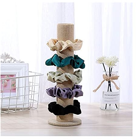 Loopunk Schmuckständer,Schmuckständervertikaler Turm, für Schmuck, Armbänder, Haarbänder, Armreif-Halter, T-Stangen-Form.