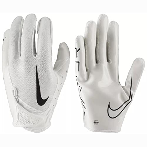 Nike Vapor Jet 7.0 - Guanti da calcio, taglia L, colore: Bianco