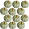 12 Decoracion Halloween Otoño Calabaza Artificial,Mini Verde Calabaza Decoracion de Mesa con Espuma,DIY Decorar Interior y Exterior,para Navidad, Acción de Gracias,Fiesta,Cumpleaños,Cosecha de Otoño