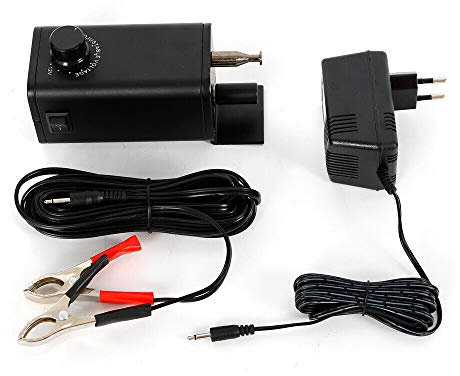 kangten Grillmotor BBQ Motor Grillspieß Rotisserie Motor DC 3-12V Ausgang Einstellbar BBQ Roast Rotisserie Grill Motor für Outdoor Picknick