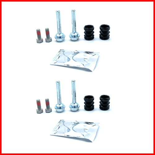 2 Sets Rear Brake Caliper Slider Guide Pin Kit 113-1301X For Volvo V70 MK1 1997-2000