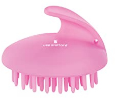Lee Stafford Champú masajeador de cuero cabelludo, exfoliante/depurador, color rosa