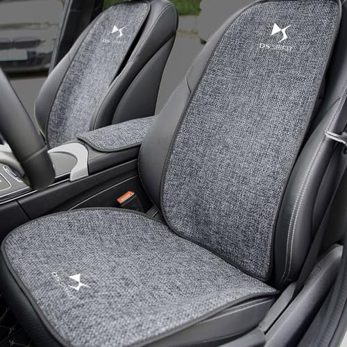 Car Flax Seat Cover Protector Front Seat Back Cushion Pad Mat Backrest for DS7 DSS5 DS4S DS5LS Car Accessories