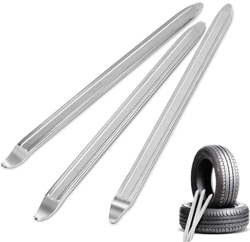 Bhina 3 Stück 30 cm Montierhebel Reifenheber Fahrrad Reifen Montiereisen aus Manganstahl Reifenmontage Werkzeug Reparaturwerkzeuge für Bicycle, Motorcycle, Bicycle, Car, Tyre Change