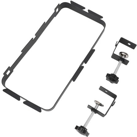 Joyance Rack de Porte-sacs Poubelle avec Pince Réglable Support de Support en Carbone en Acier à Lourde Portable pour le Camp D'armoire