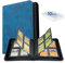 Tolesum Raccoglitore Toploader,Album di carte toploader 4 Tasche con 112 Scomparti per Carte da Collezionabili con 10 Toploader, Libro Porta Carte per Carte Toploader 3x4, Magic, YuGi Oh, MTG-Blu