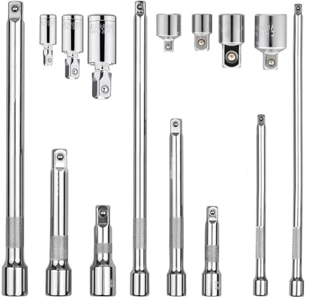 Precisions Steel Socket Extender Set Wrench Furniture Assembly Aid for Secure Connection & Easy Operate Wrench