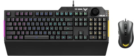 ASUS TECLADO (ALEMAN) + Raton TUF Gaming Combo K1 90MP02A0-BCDA00
