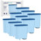 Aquafloow Lot de 9 filtres à eau compatibles avec les machines à café Philips Saeco Aquaclean CA6903/10, CA6903/22