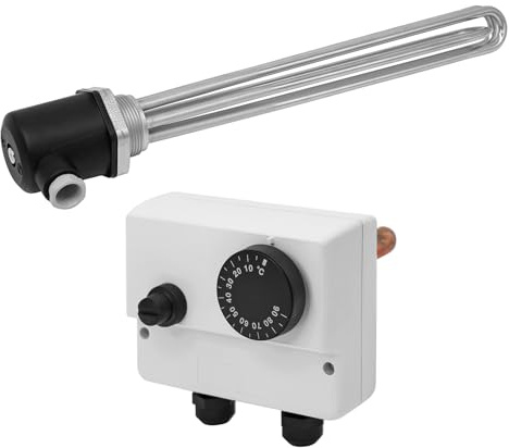 raik KS3901 Einschraubheizung/Heizpatrone ESH 3.00-3 kW - 305 mm inkl. Thermostat