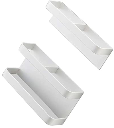 Magnetischer Schirmständer, an der Wand Montierter Stanzfreier Dekorativer Magnetischer Schirmhalter für den Flur (Weiss)