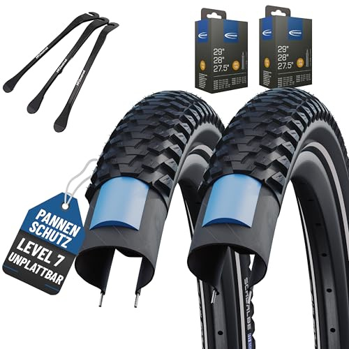 Schwalbe 2er Set Marathon Plus MTB Reifen - 29 oder 27,5 Zoll Set