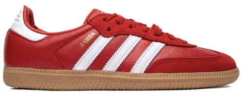 adidas Sportswear Adilette - Sandalias de ducha, Blanco Rojo Escarlata, 38 EU