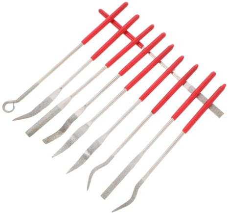Gadpiparty 10stücke Metallfeile Feilenset Für Stahl Mit Holzfeile Schmuckfeile Handfeilen Juwelierfeilen Feile Für Metall Und Metallbearbeitung Feilenset-werkzeuge