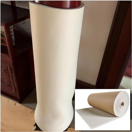 CVQJL Protector Pared Garaje, Protectores de Pared para Garaje, Protectores de columnas para almacén de Muebles, Protectores de Bordes Interiores, 1/2/3 cm de Grosor (Blanco, 1 cm, 800 cm)