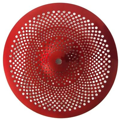 Platillo De Aleación Rojo Platillo Silencioso Bajo Volumen Platillo Splash De 10 Pulgadas Para Batería(Red)