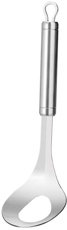 Esslöffel, Edelstahl-Löffel mit Löchern, lange Handhabung, Hersteller von Fleischbällchen, Küchenzubehör, Draining Scoop, antihaftbeschichtet, zum Abendessen